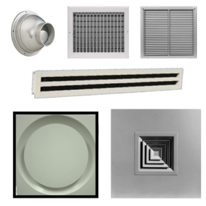 Grilles, Diffusers & Linear