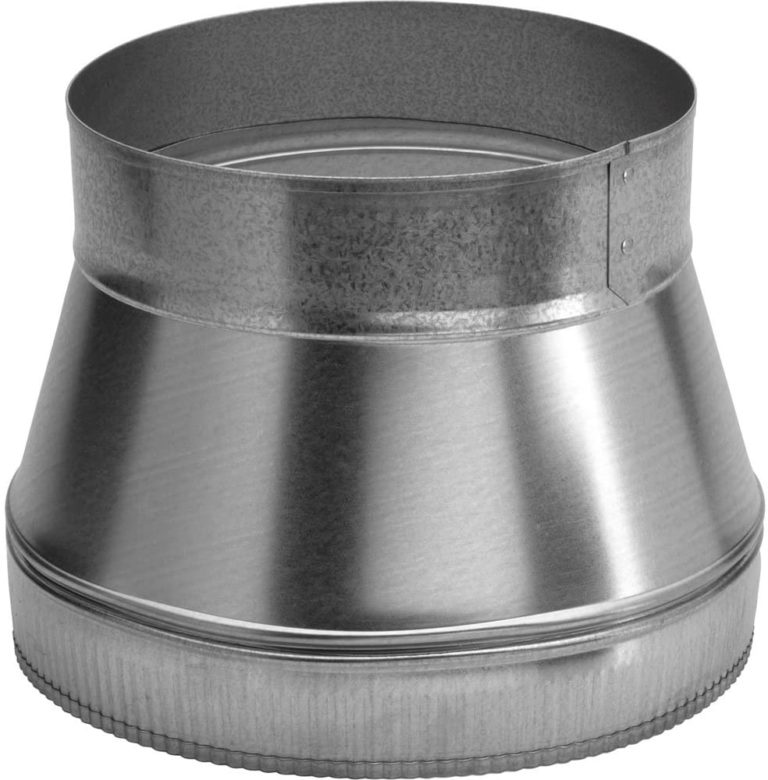8″ to 10″ Round Duct Transition for Range Hoods and Ventilation Fans